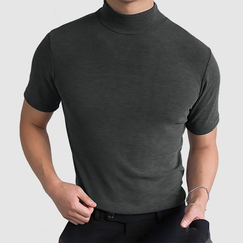 Men's Stretch T-Shirt Short Sleeve Luxurious | Casual Wear