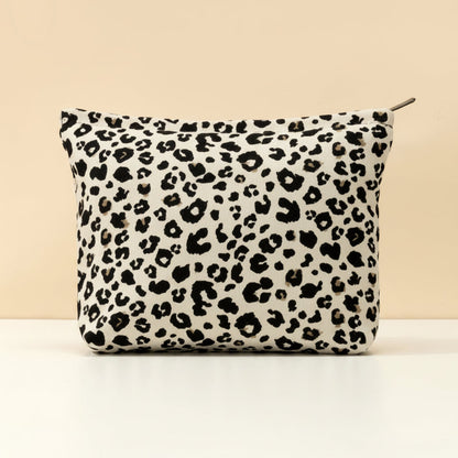 Makeup Bag Travel Cosmetic Organizer Mothers Day Leopard Pouch