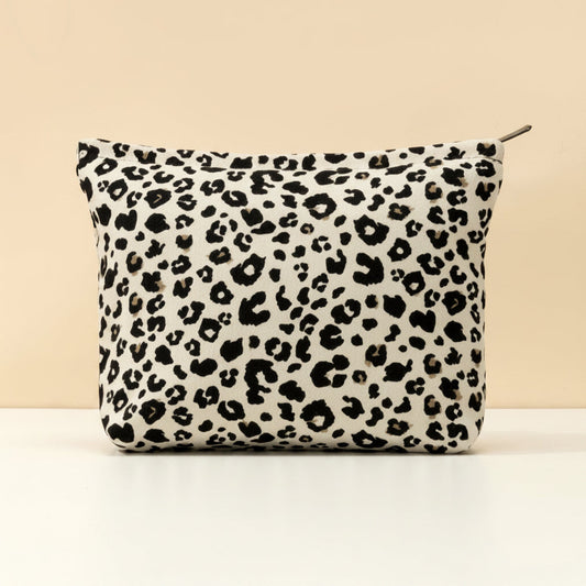 Makeup Bag Travel Cosmetic Organizer Mothers Day Leopard Pouch