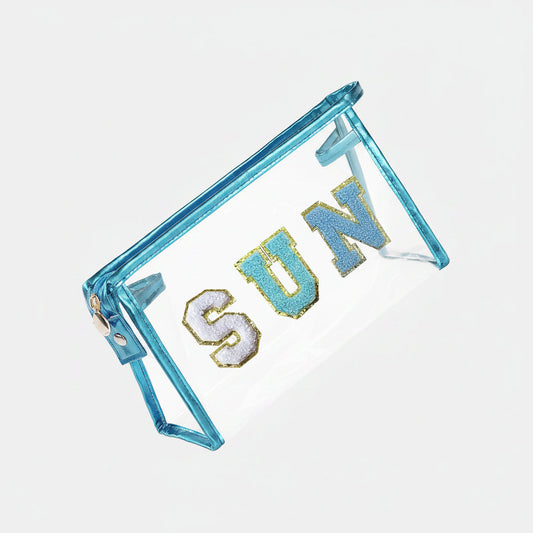 Makeup Bag Travel Cosmetic Bag Mothers Day Clear Beach Pouch
