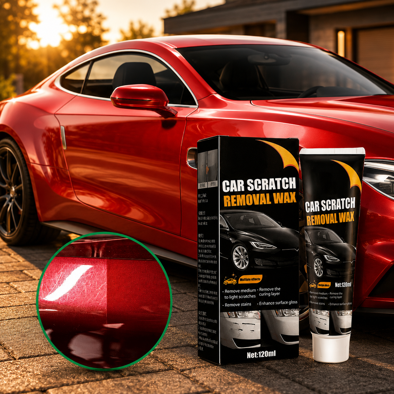 Car Scratch Remover Paint Repair Paste Auto Surface Treatment
