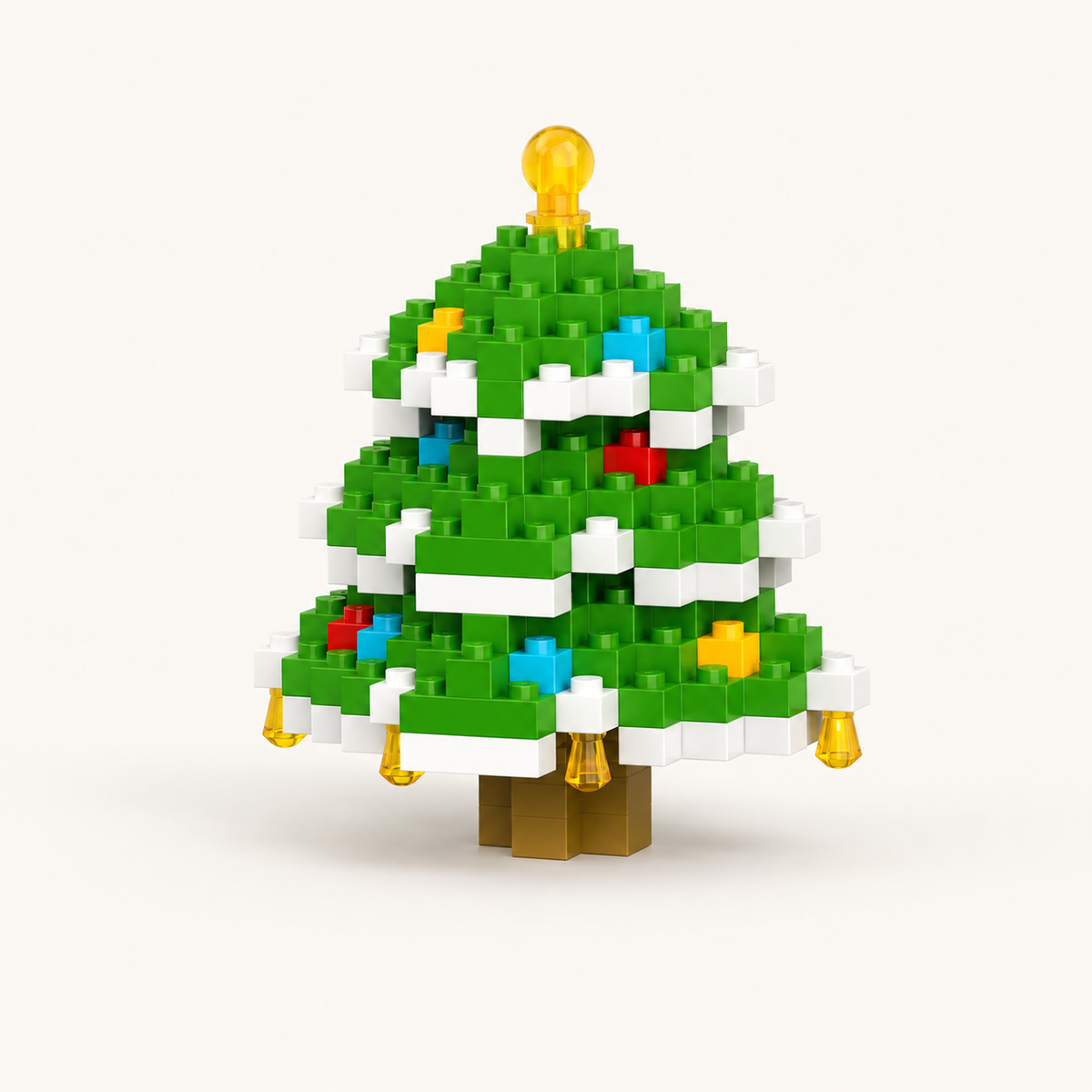 Christmas Building Blocks Set Fun Family Activity
