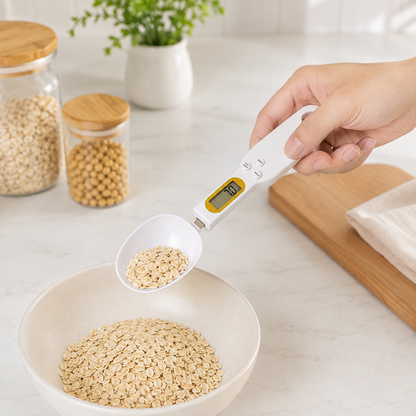 Digital Measuring Spoon Display Kitchen Tool Lcd Scale