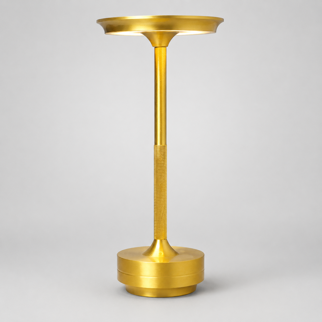 Dimmable Lamp Wireless Metallic Table Lamp Modern Design