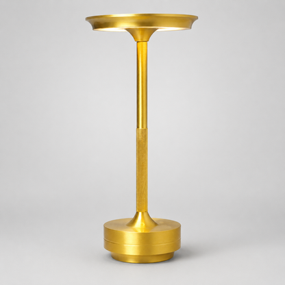 Dimmable Lamp Wireless Metallic Table Lamp Modern Design