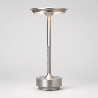 Dimmable Lamp Wireless Metallic Table Lamp Modern Design