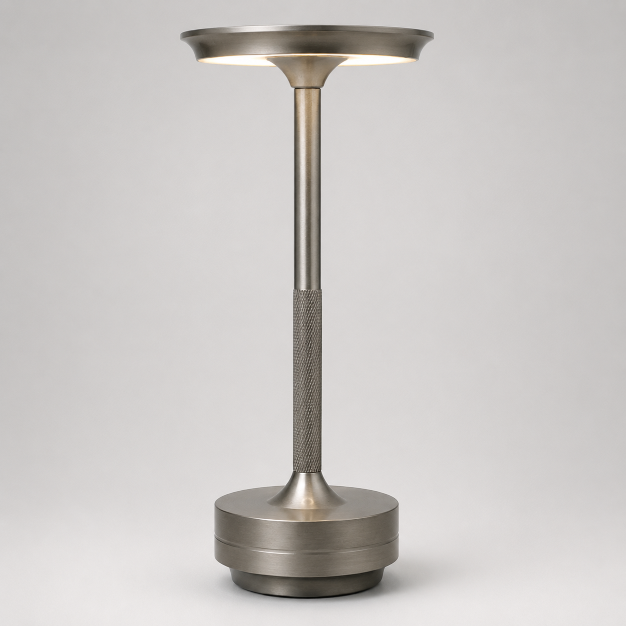 Dimmable Lamp Wireless Metallic Table Lamp Modern Design