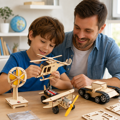 Educational Building Toy Science Kit Interactive Learning