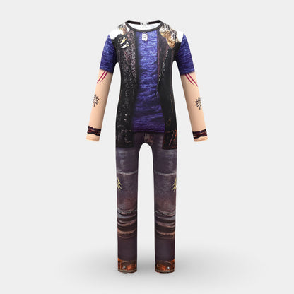 Halloween Costume Kids Zombie Jumpsuit Party Outfit