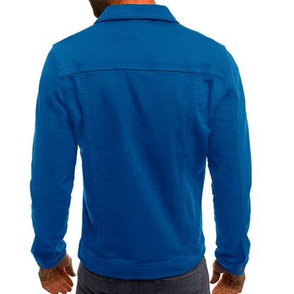 Men's Jacket Casual Button Front Lightweight Outerwear
