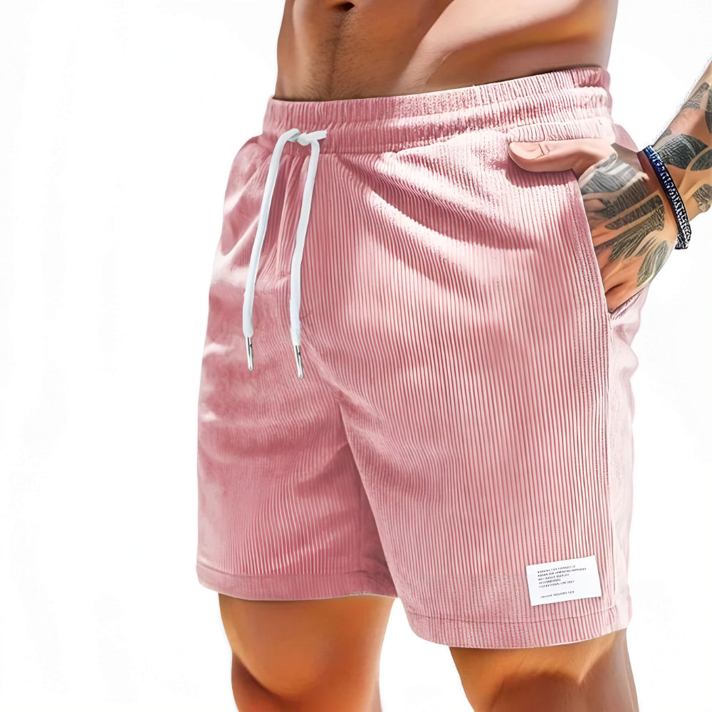 Men's Shorts Casual Drawstring Relaxed Fit Summer Lounge Shorts