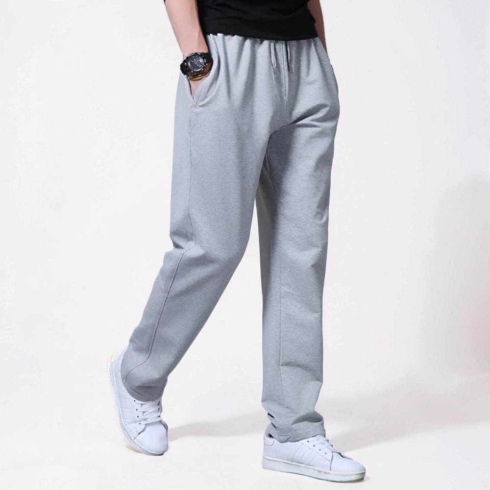 Men's Sweatpants Wide Leg Drawstring Casual Joggers