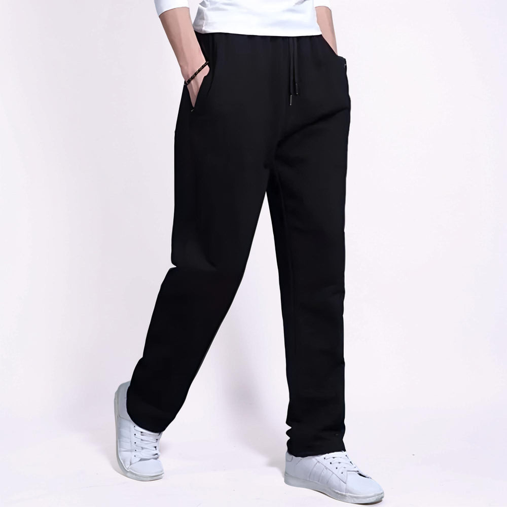 Men's Sweatpants Wide Leg Drawstring Casual Joggers