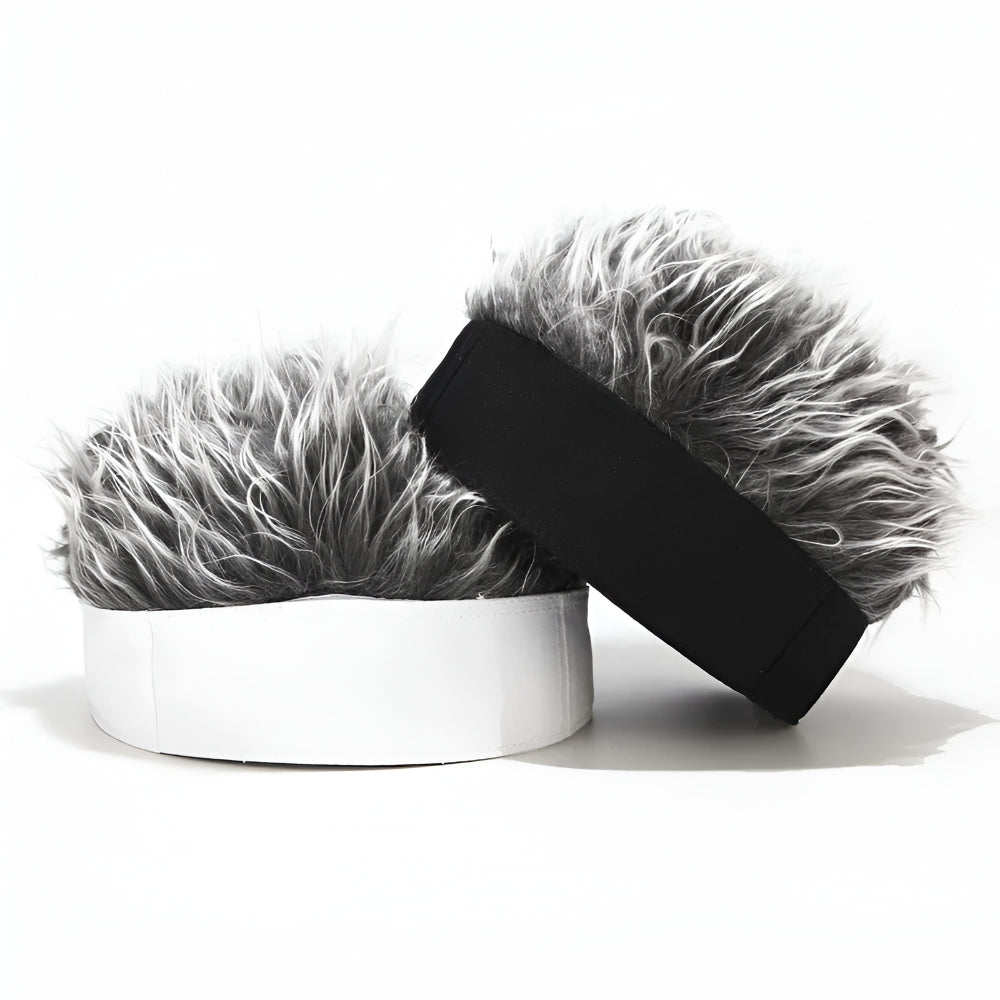Men's Wig Hat Hairpiece Novelty Costume Hair Cap