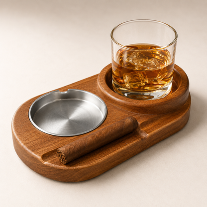 Metal Insert Ashtray Removable Design Home Cigarette