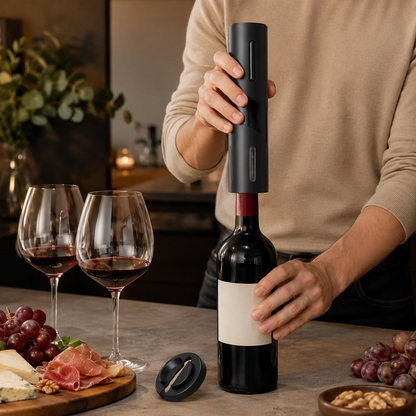 Rechargeable Electric Wine Opener Automatic Corkscrew Set
