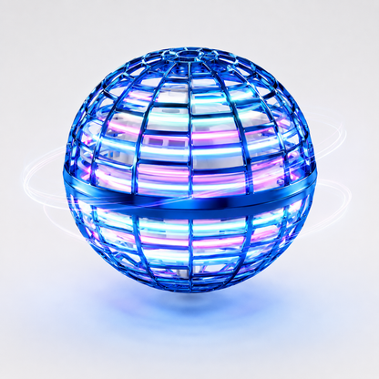 Rechargeable Flying Ball Toy LED Interactive Fun