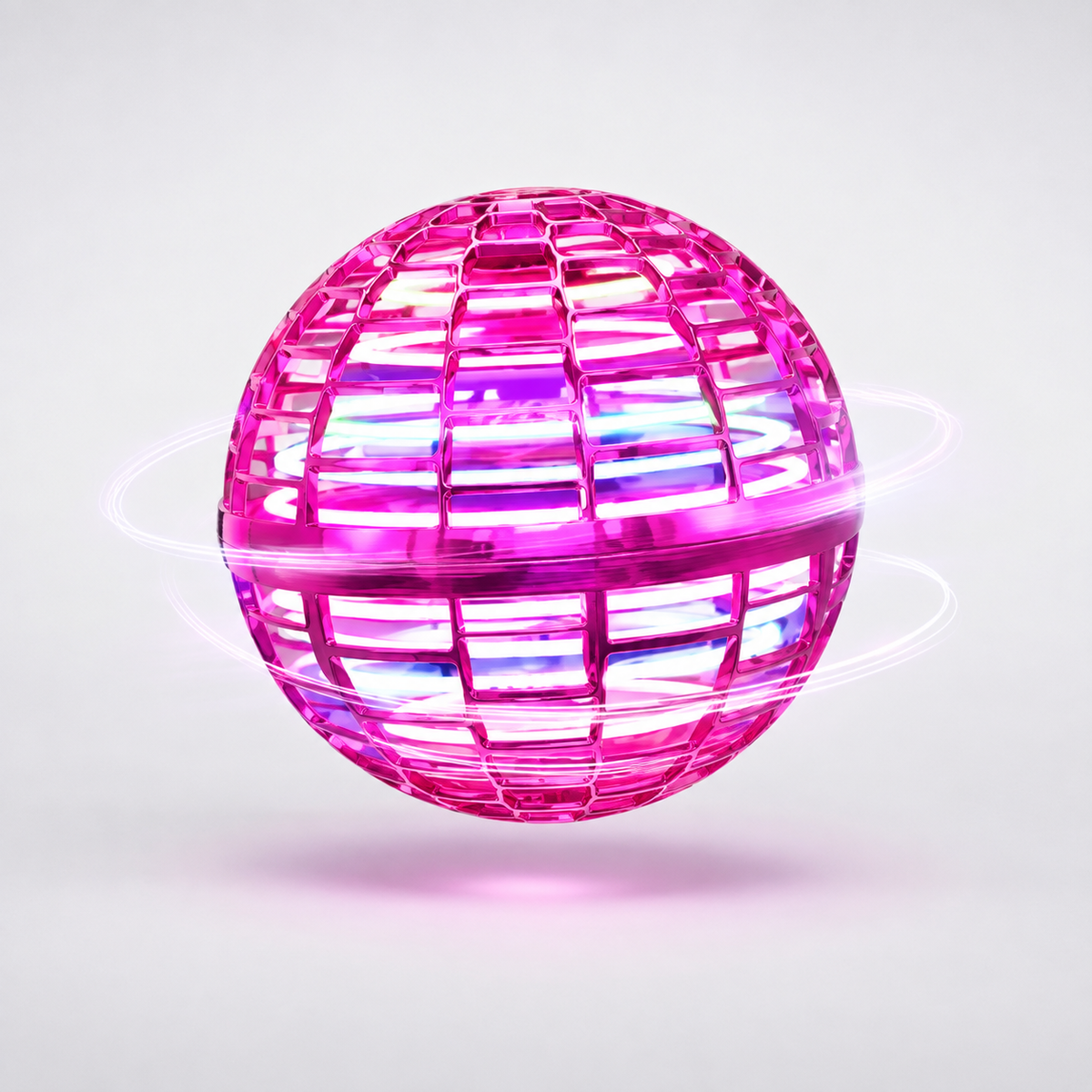 Rechargeable Flying Ball Toy LED Interactive Fun
