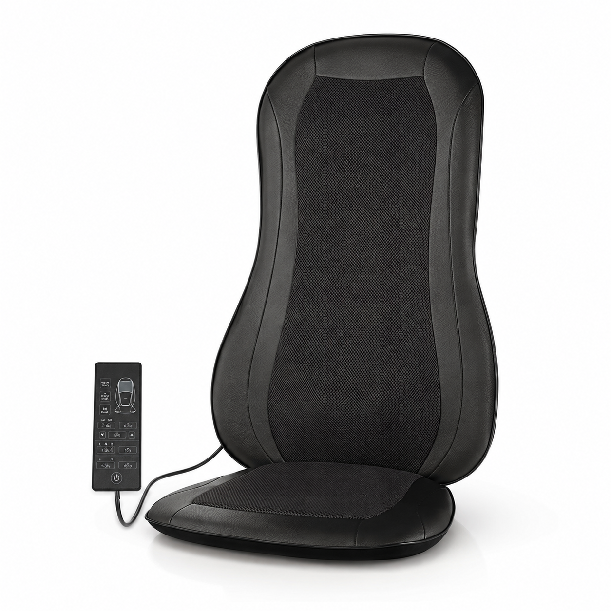 Rolling Massage Seat Cushion Vibrating Ergonomic Design