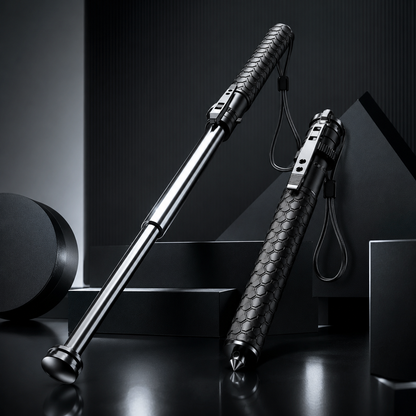 Tactical Pen Flashlight Self Defense Automatic Extension