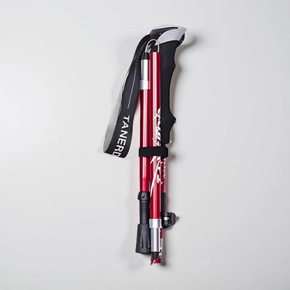 Trekking Poles Foldable Telescopic Hiking Support Stick