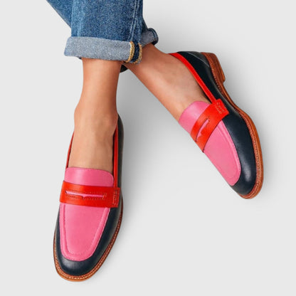 Women's Loafers Round Toe Slipon Casual Shoes