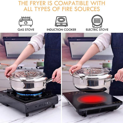 Deep Fryer Kitchen Appliance Temperature Control System