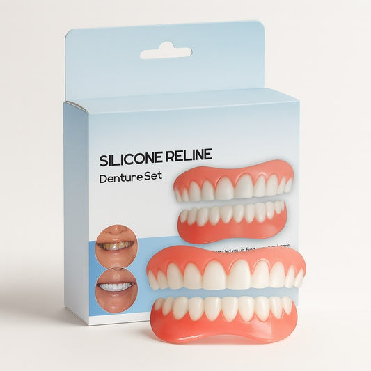 Denture Adhesive Denture Reline Kit Adjustable Fit Tray