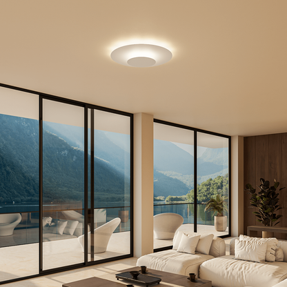 Flush Mount Ceiling Light LED Modern Round Slim Panel