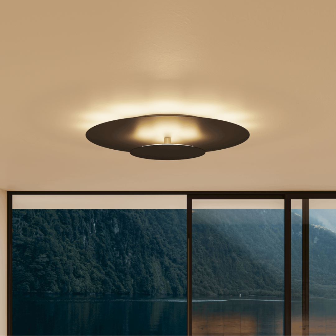 Flush Mount Ceiling Light LED Modern Round Slim Panel