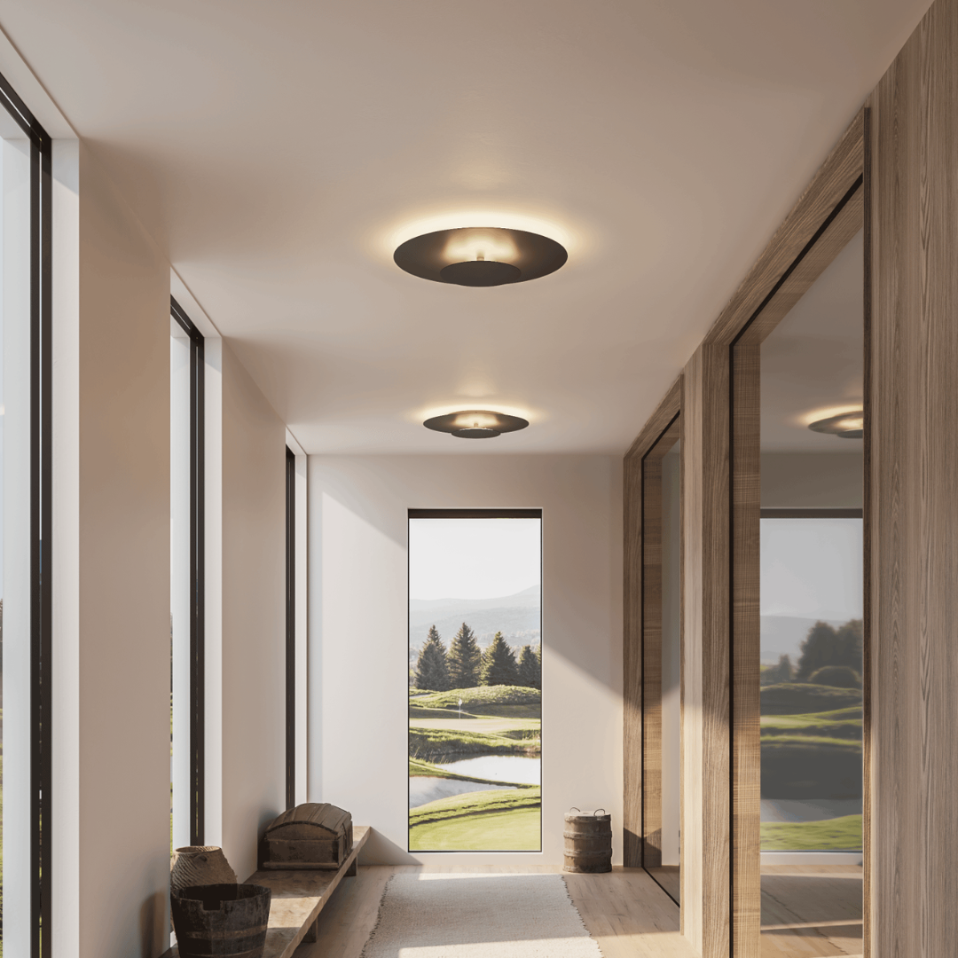 Flush Mount Ceiling Light LED Modern Round Slim Panel