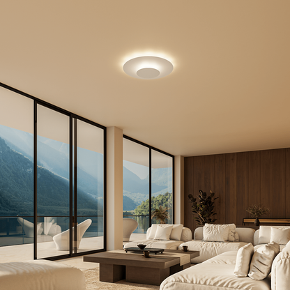 Flush Mount Ceiling Light LED Modern Round Slim Panel