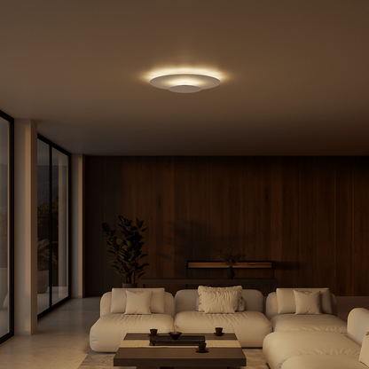 Flush Mount Ceiling Light LED Modern Round Slim Panel