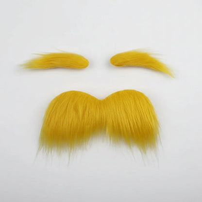Halloween Accessories Adhesive Mustache Eyebrows Set Costume
