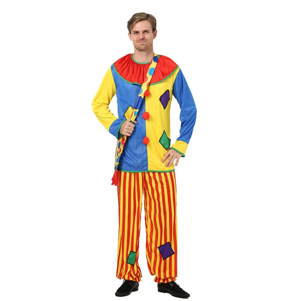 Halloween Costumes Adult Clown Circus Outfit