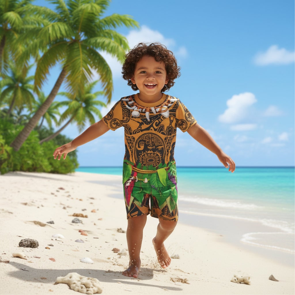Halloween Costumes Children's Costume Island Warrior Theme