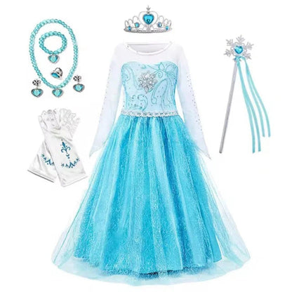 Halloween Costumes Girls Princess Dress Costume