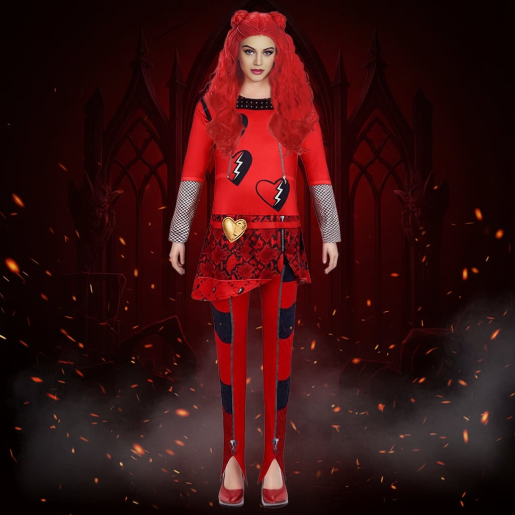 Halloween Costumes Women's Cosplay Outfit Long Sleeve Dress