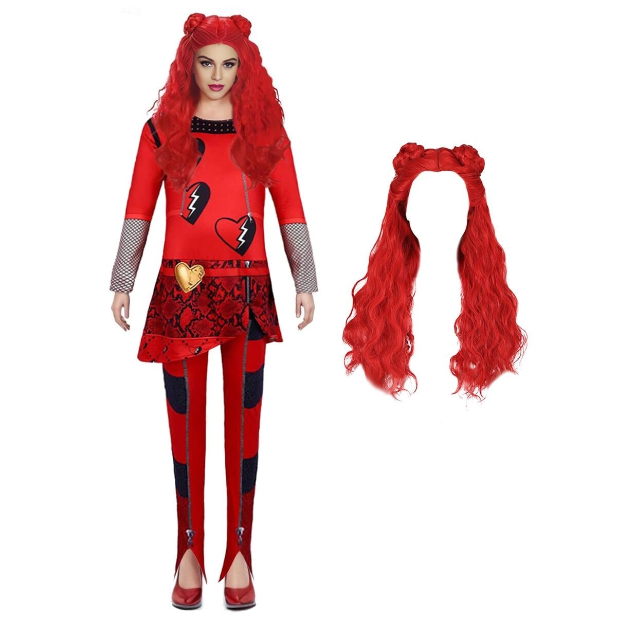 Halloween Costumes Women's Cosplay Outfit Long Sleeve Dress