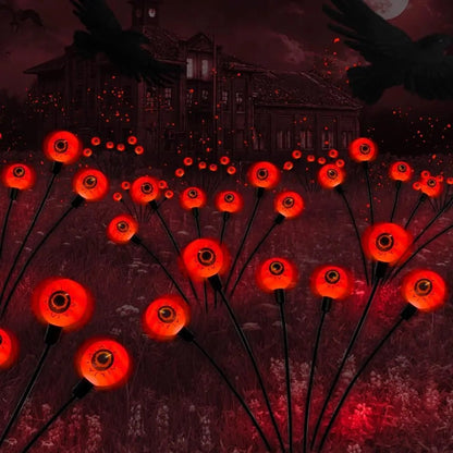 Halloween Decoration LED Lights Solar Powered Garden Orbs