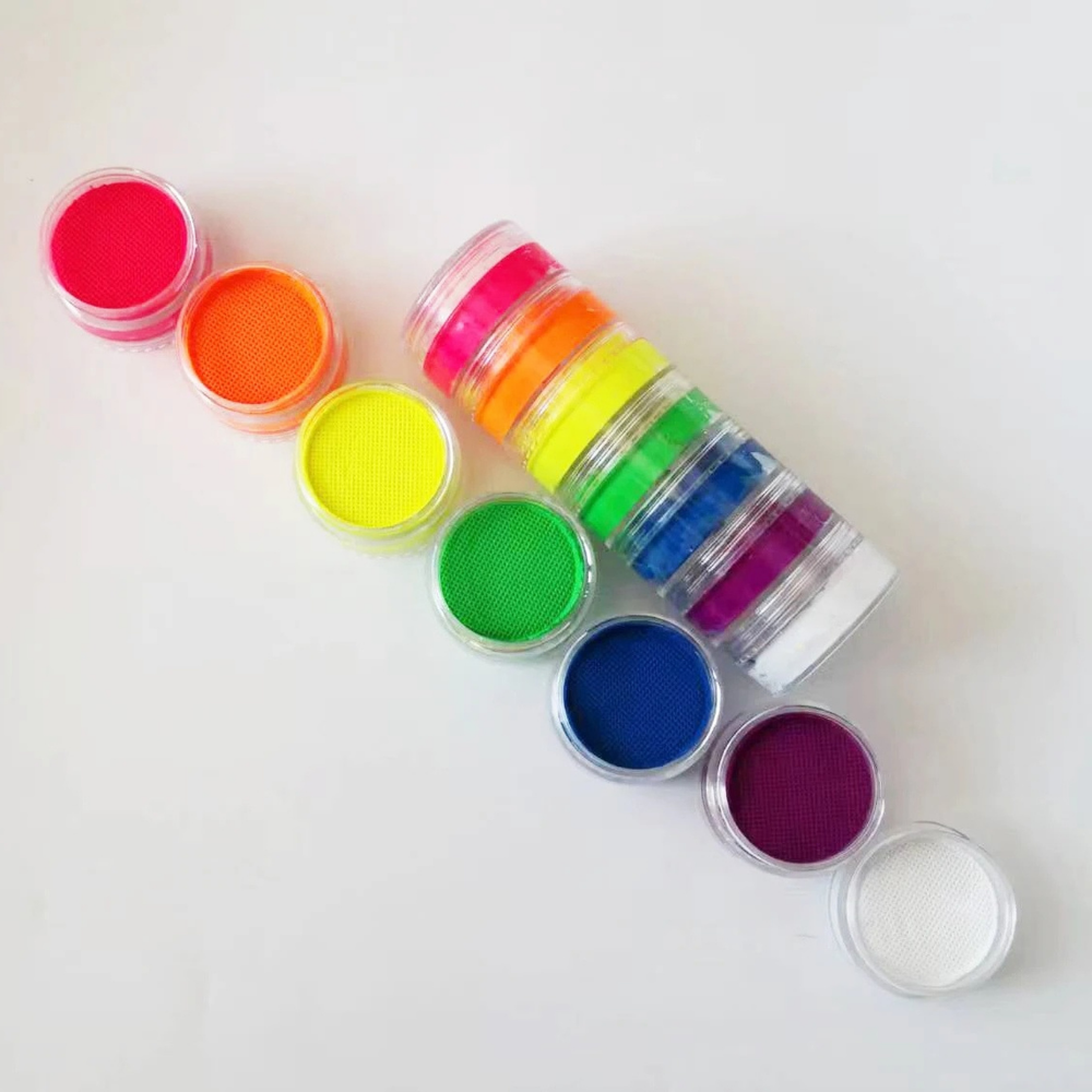 Body Paint Set Rainbow Split Cake Design Creative Art