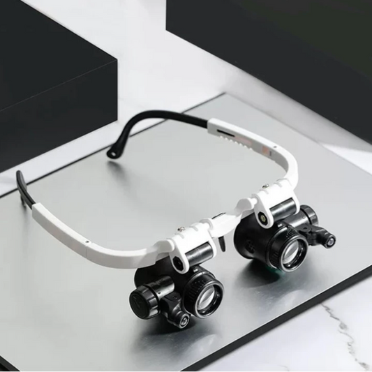Magnifying Glasses Light LED Adjustable Lens Design