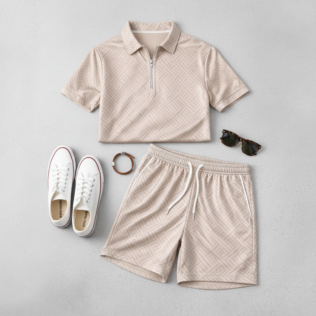 Men's Casual Summer Outfit Modern Cut | Summer Set