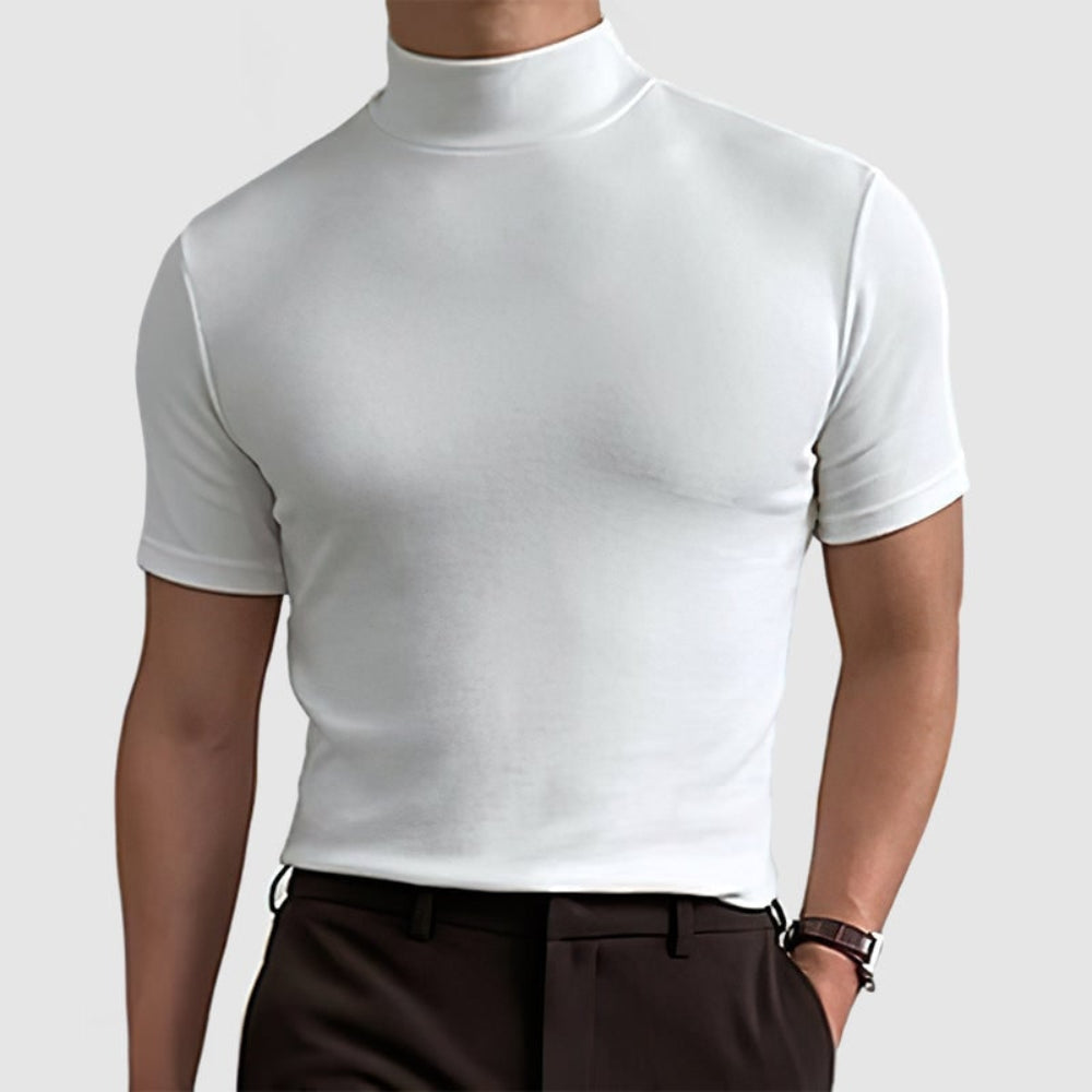 Men's Stretch T-Shirt Short Sleeve Luxurious | Casual Wear