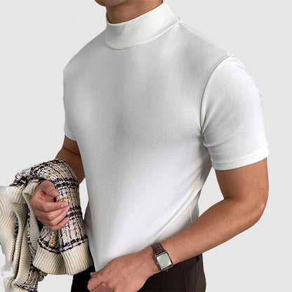 Men's Stretch T-Shirt Short Sleeve Luxurious | Casual Wear