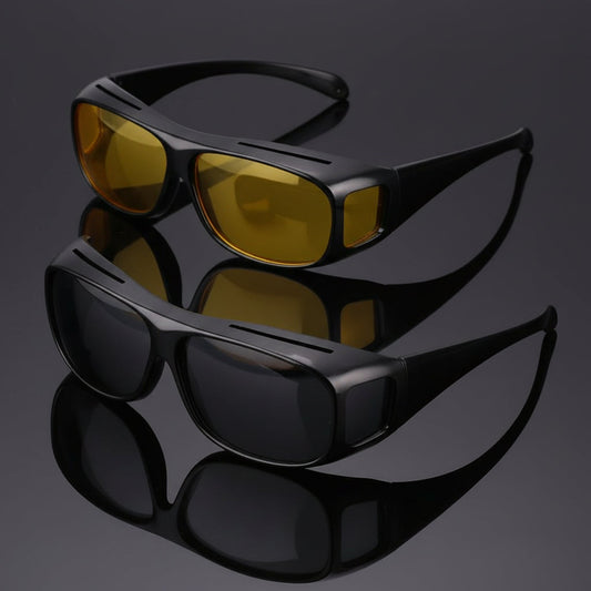 Night Driving Glasses Anti-Glare Vision UV Protection Lens