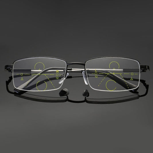 Reading Glasses Progressive Blue Light Photochromic Eyewear