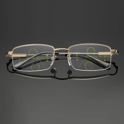 Reading Glasses Progressive Blue Light Photochromic Eyewear