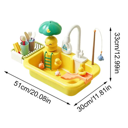 Water Table Pump Fun Playset Outdoor Activity