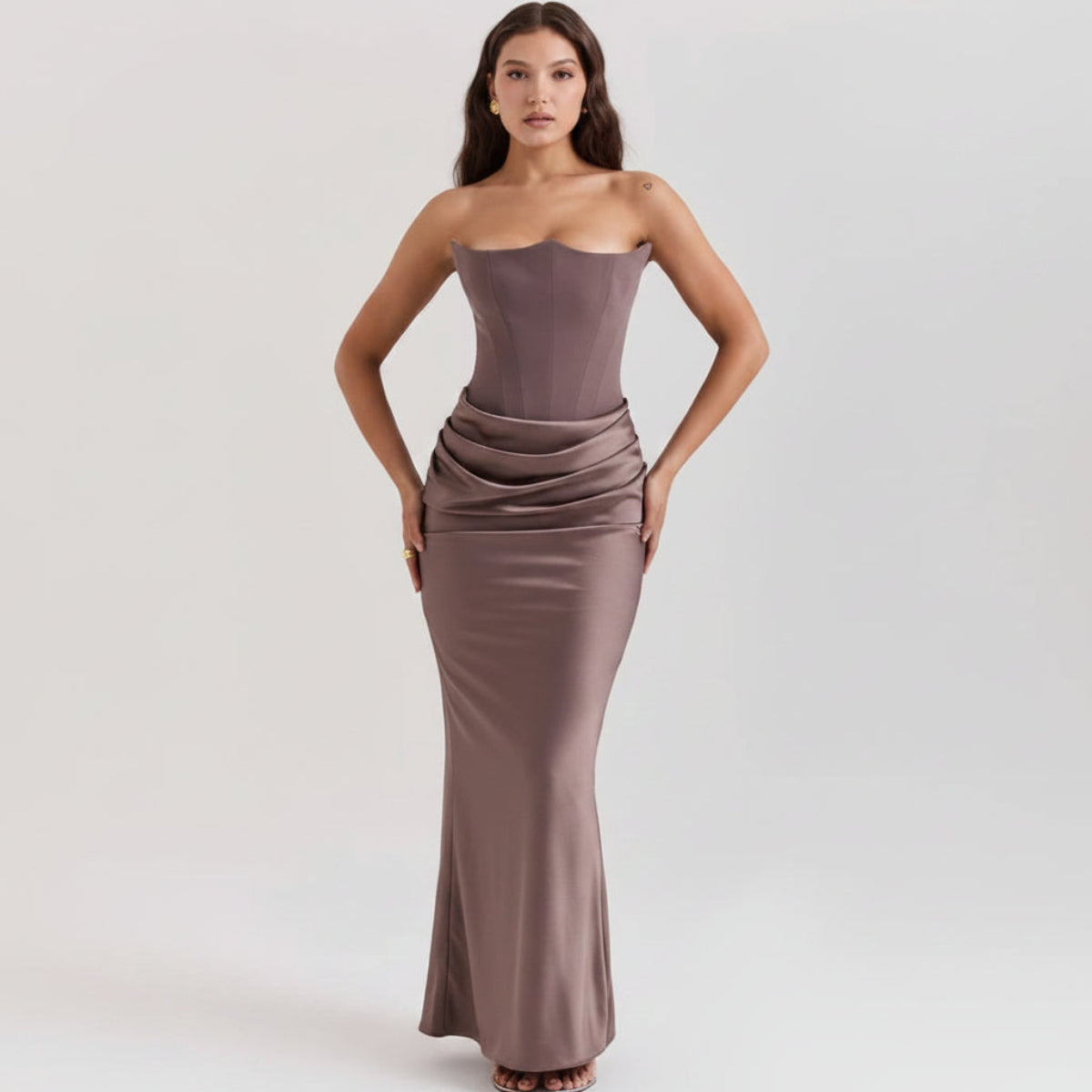 Women's Formal Corset Dress Sleek | Evening Gown